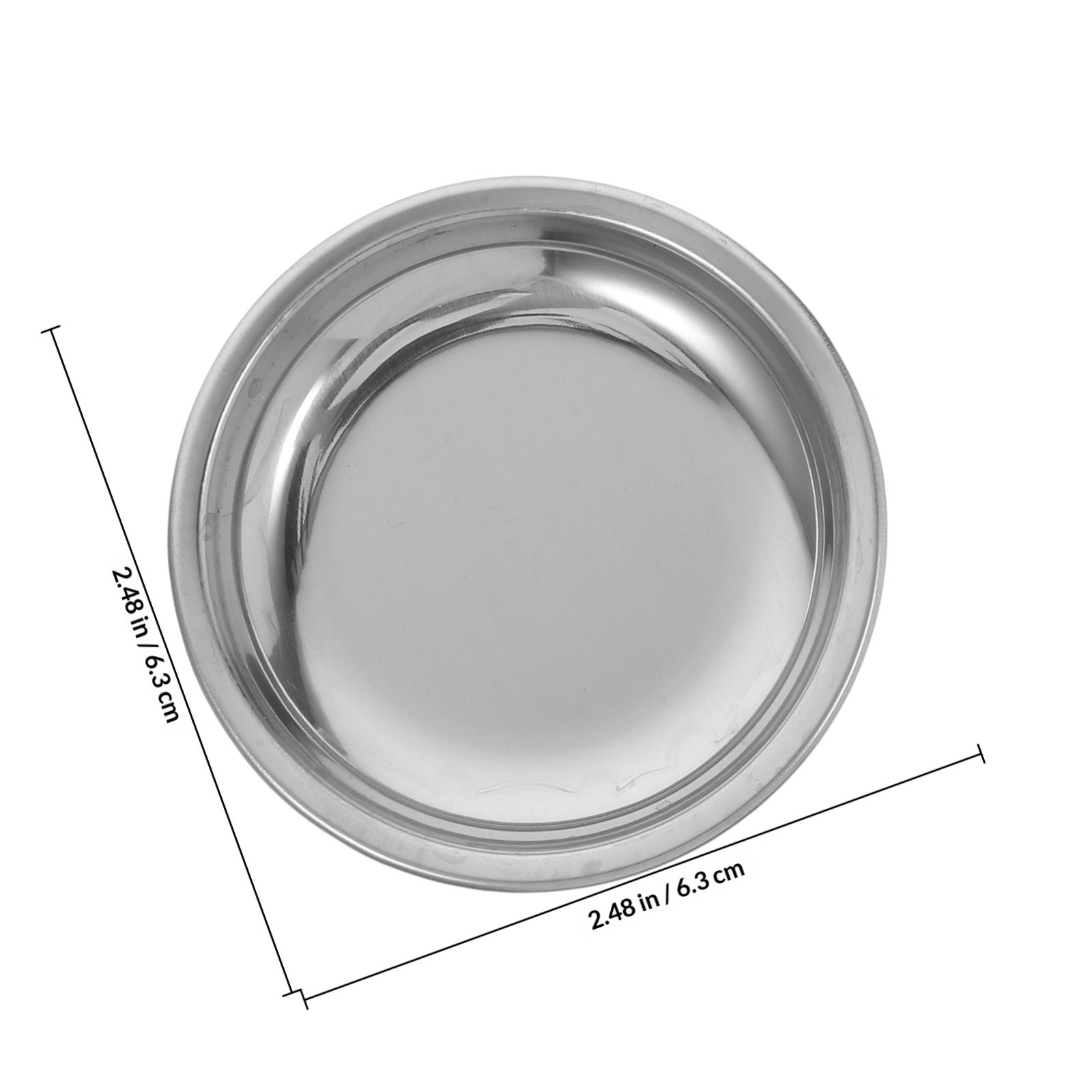 6 piezas de bandejas redondas  - Drip Tray Saucer reseña y precio