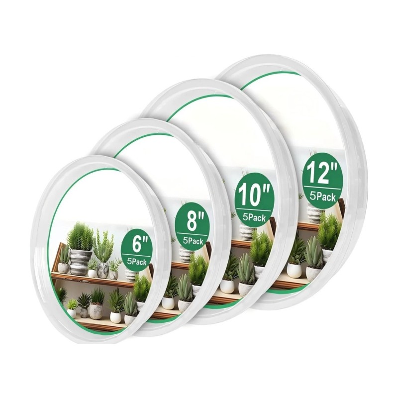 FYBL-20 piezas de platos trans - Drip Tray Saucer reseña y precio