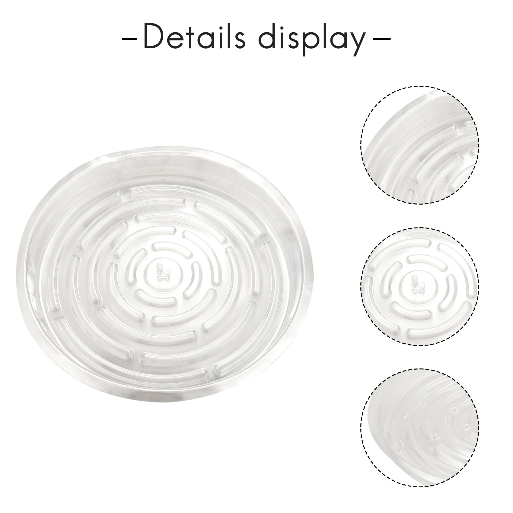 Y50A-Platos para plantas, paqu - Drip Tray Saucer reseña y precio