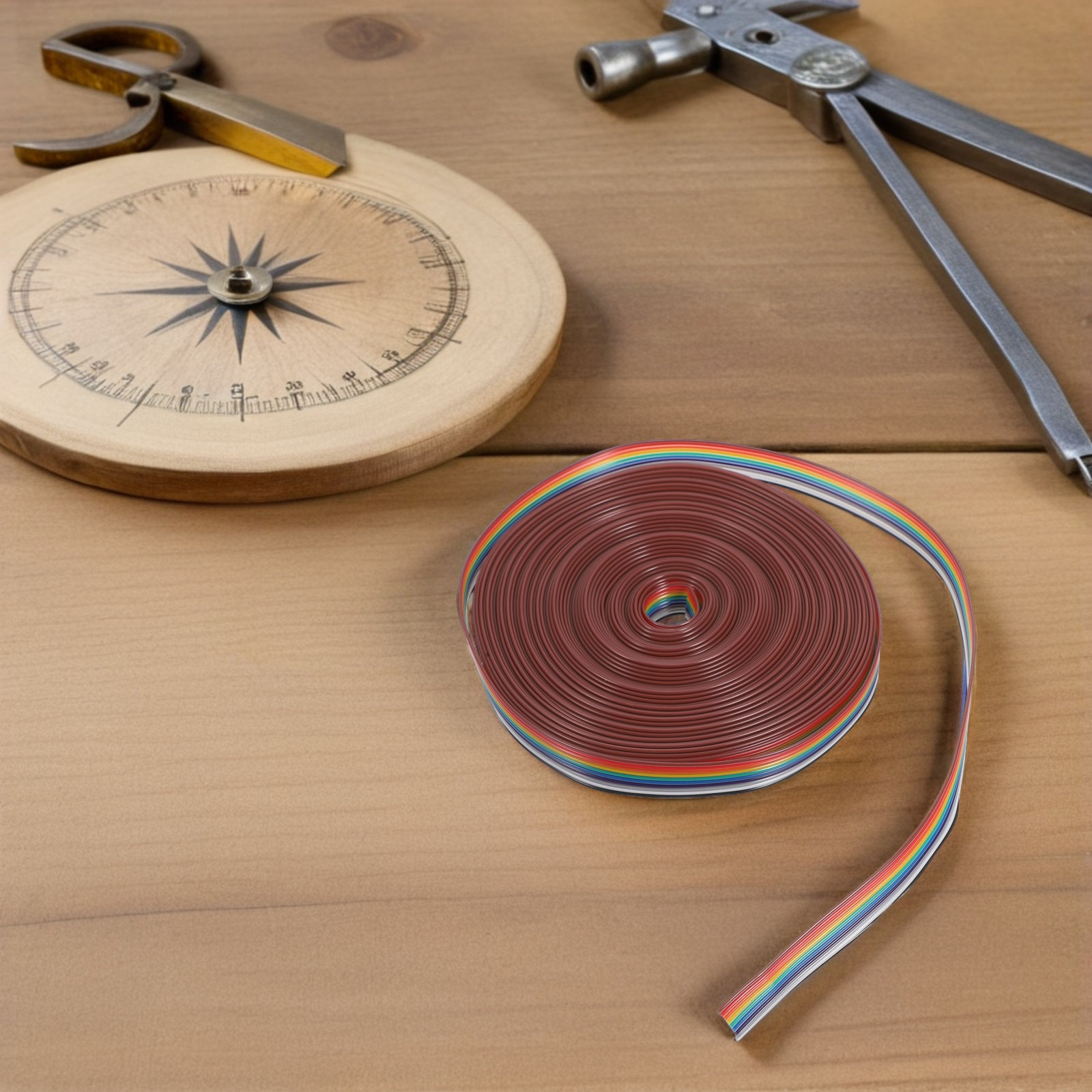 1 rollo de cable plano de cint - Copper Wire Roll reseña y precio